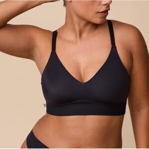 Harper Wilde Bliss Triangle Bralette Size XL In Black